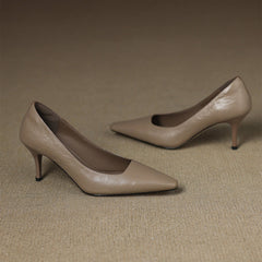 Zala | Leather-Look Heels