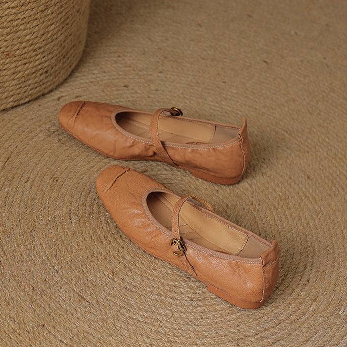 Wani | Leather-Look Flats