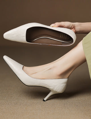 Zala | Leather-Look Heels