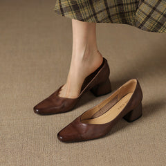 Zila | Leather-Look Heels