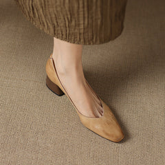 Zila | Leather-Look Heels