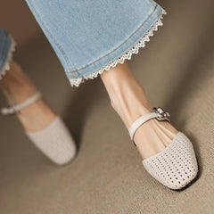 Nilda | Leather-Look Mules