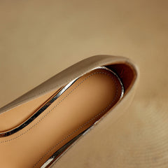 Clair | Leather-Look Heels