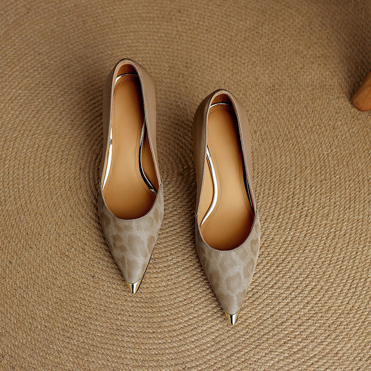 Clair | Leather-Look Heels