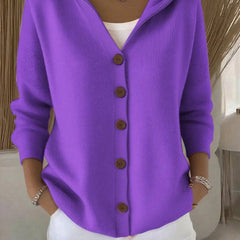 Rowena | Relaxed Hooded Cardigan