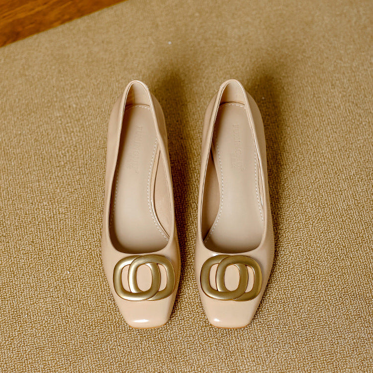 Tyra | Leather-Look Heels
