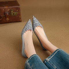 Clair | Leather-Look Heels