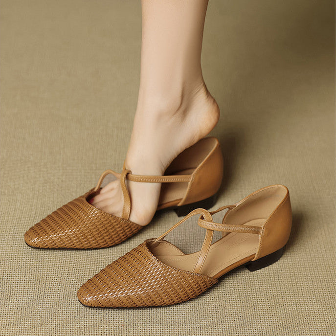 Dona | Leather-Look Heels
