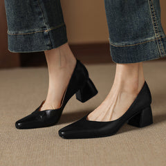 Zila | Leather-Look Heels