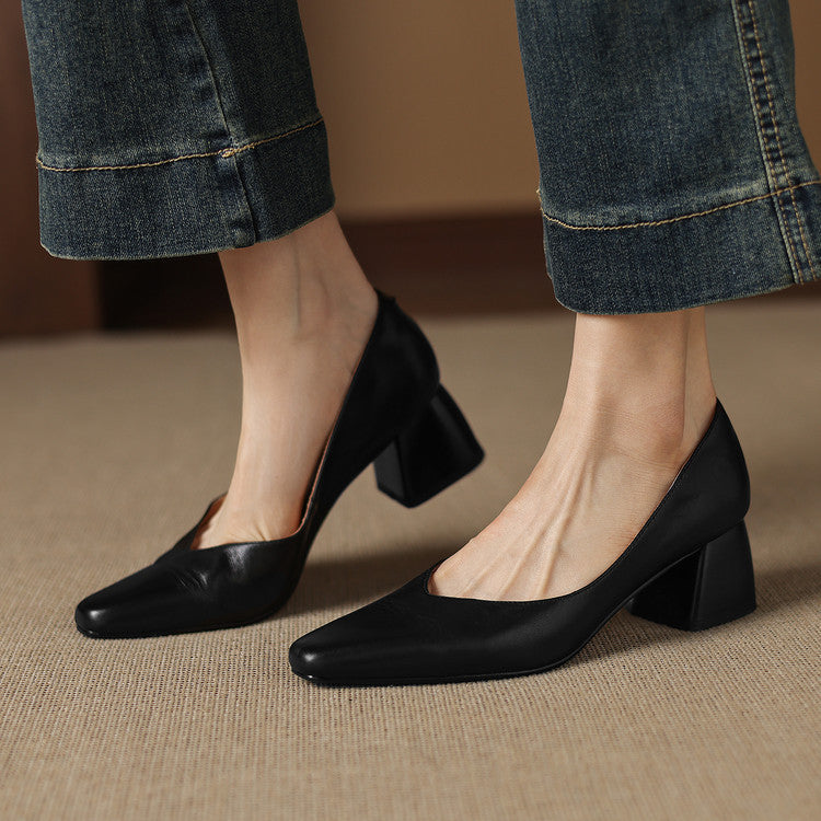 Zila | Leather-Look Heels