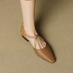 Dona | Leather-Look Heels