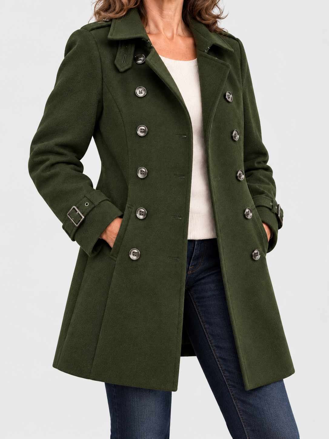 Danielle | Elegant Longline Trench Coat