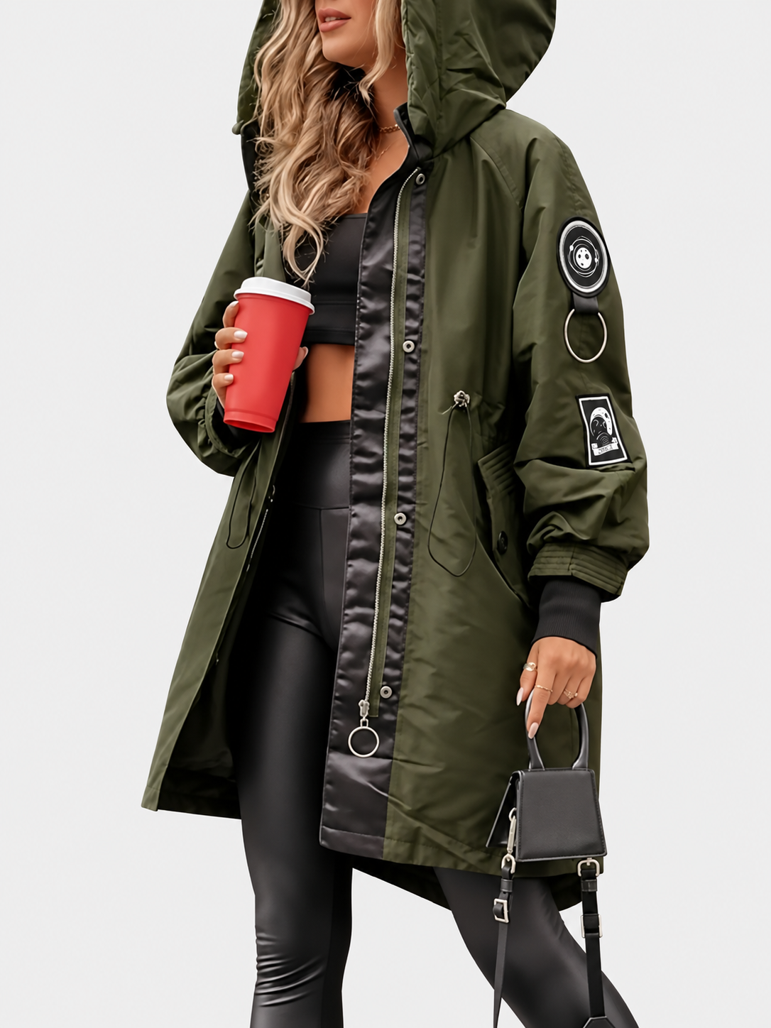 Leia | Hooded Weather-Ready Coat