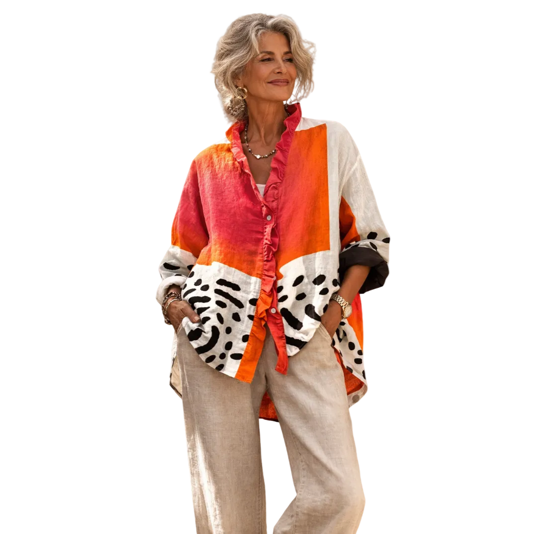Ruby | Relaxed Print Blouse