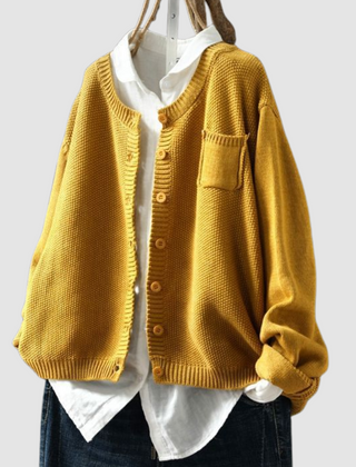 Lavinia | Relaxed Button-Up Cardigan