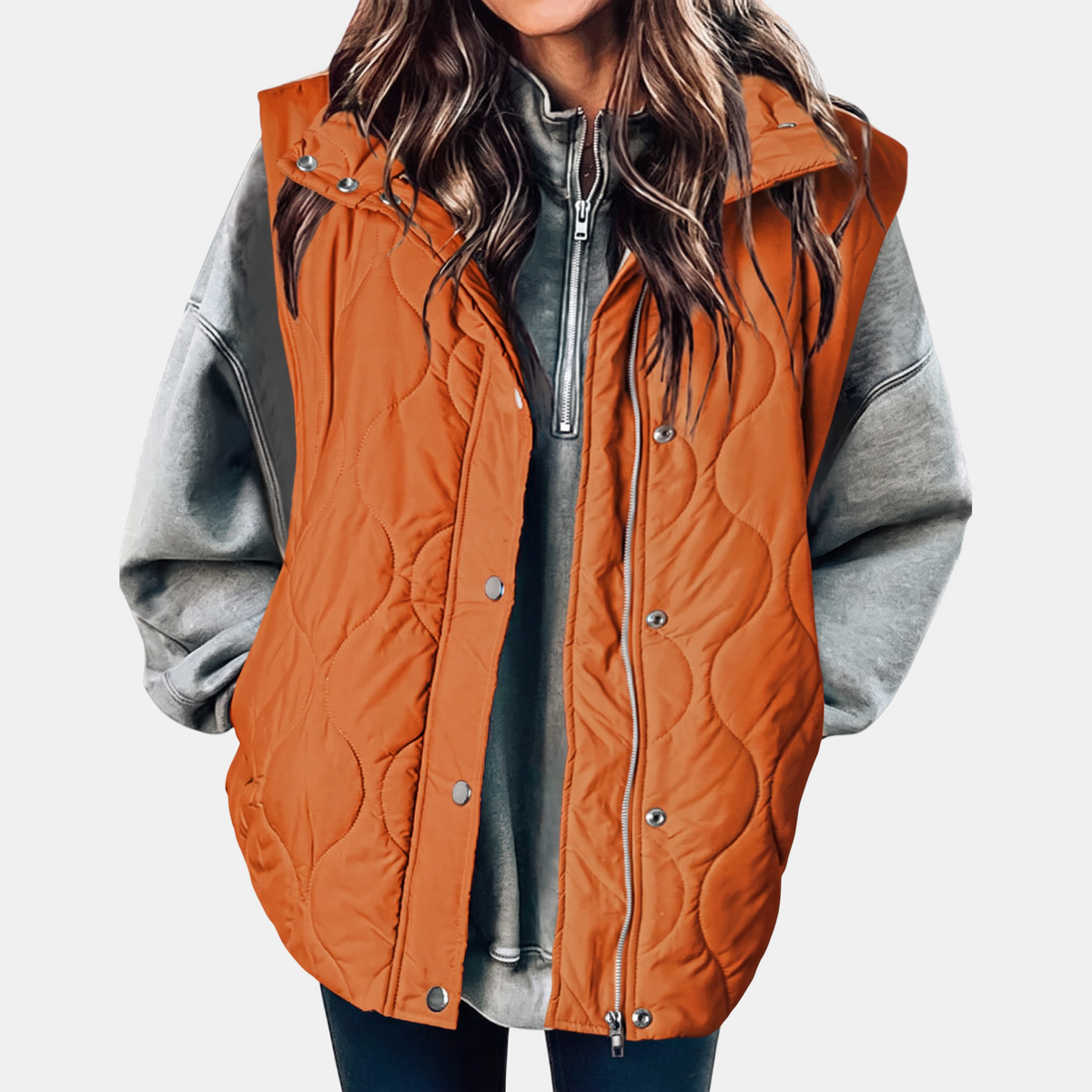 Hailey | Hooded Puffer Gilet
