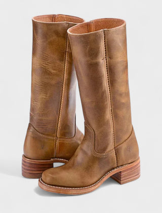 Rhonda | Vegan Leather Tall Boots