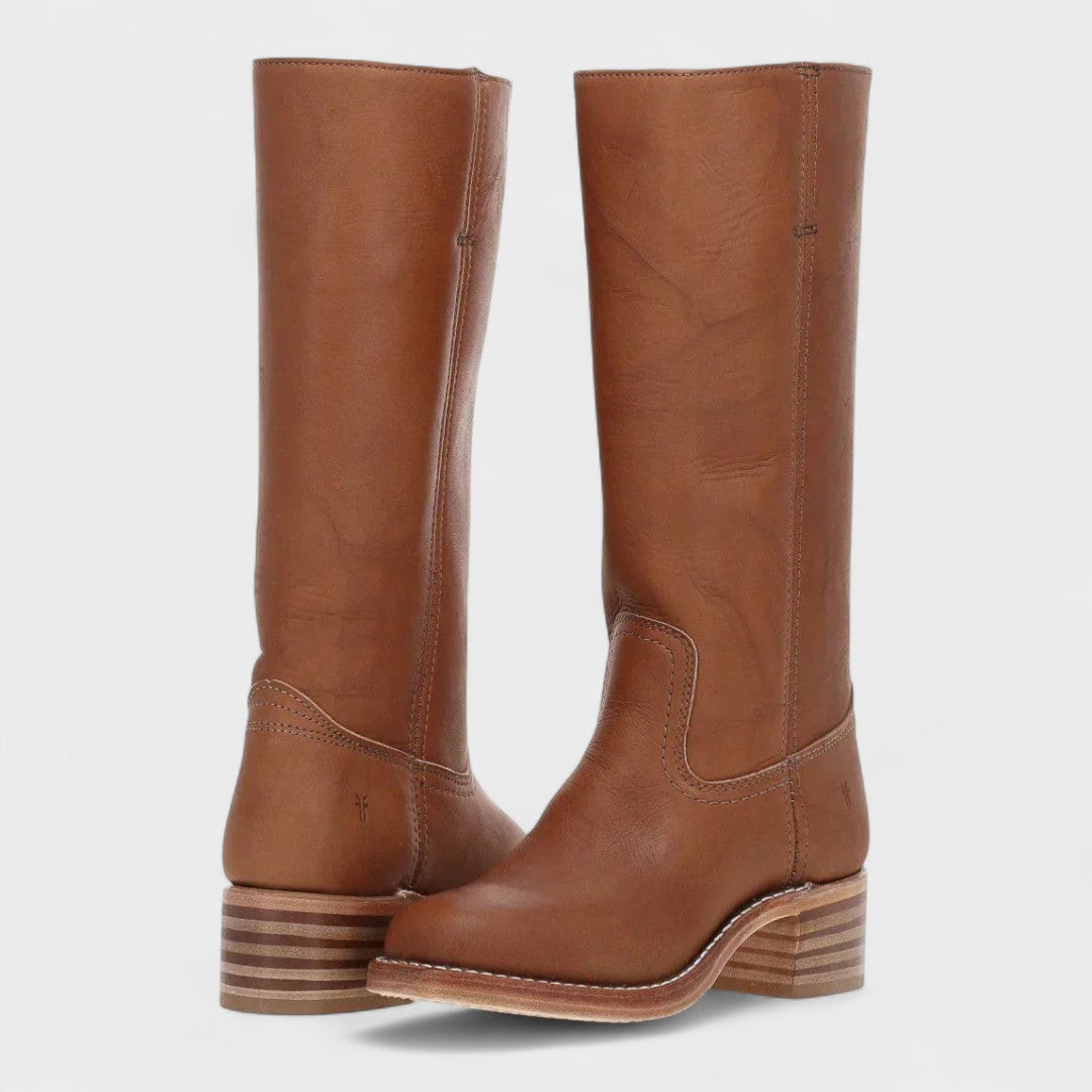 Rhonda | Vegan Leather Tall Boots