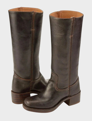 Rhonda | Vegan Leather Tall Boots