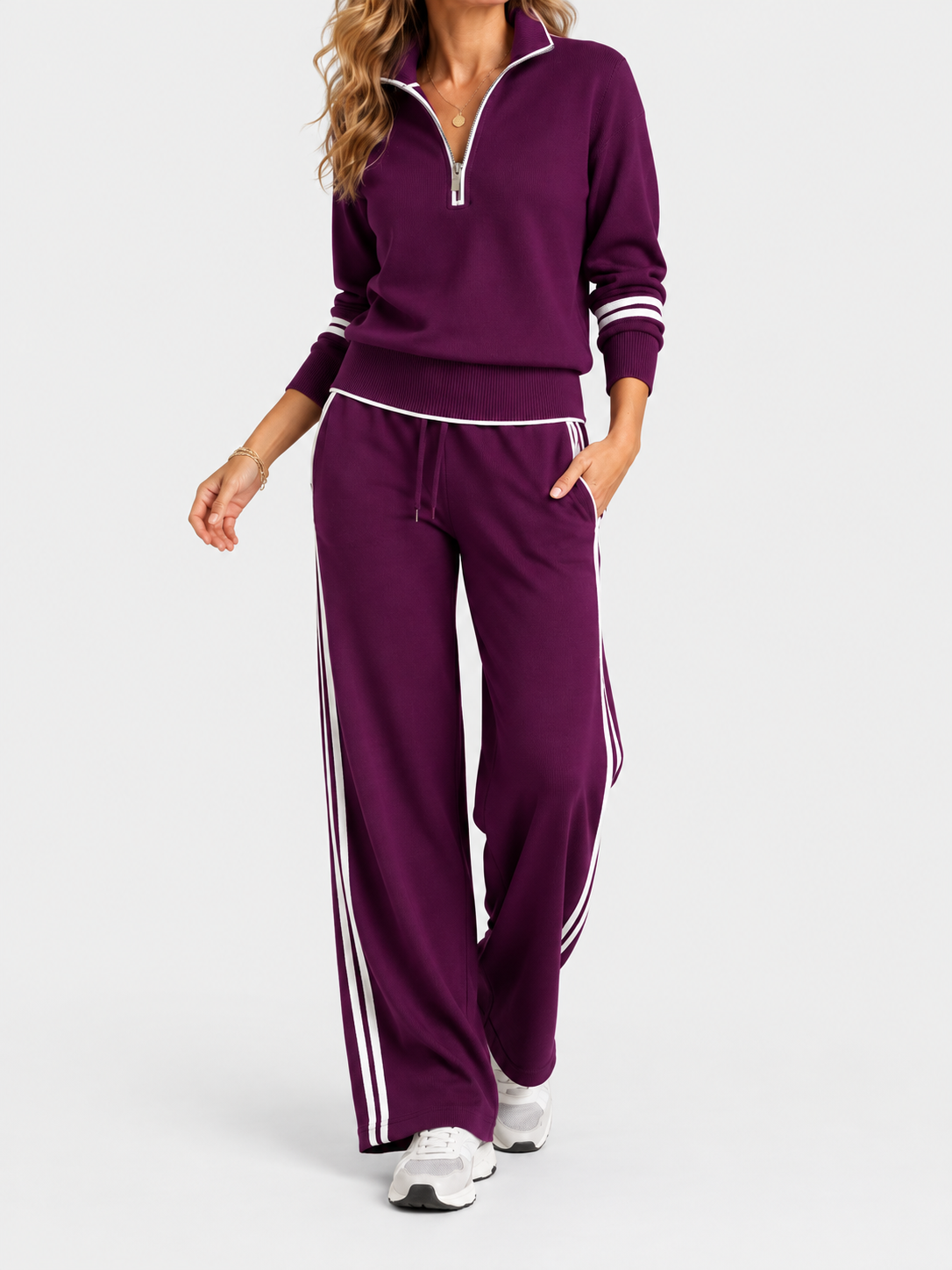 Kate | Half-Zip Set