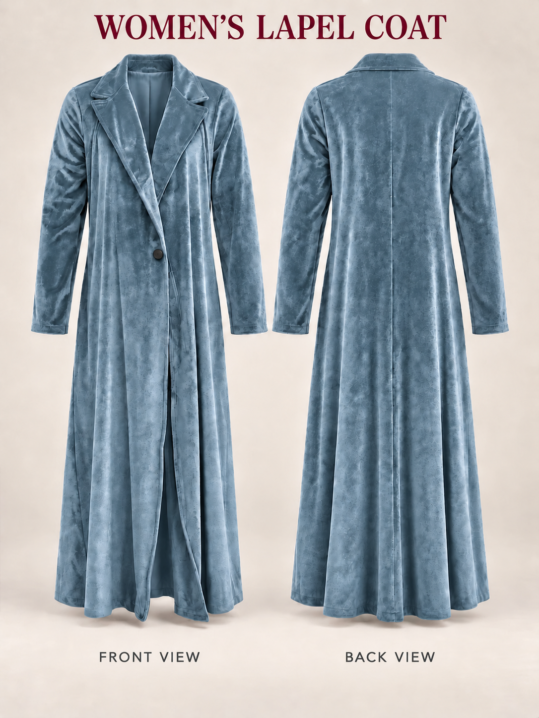 Beatrice | Elegant Tailored Long Coat