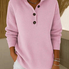 Florence | V-Neck Polo Jumper