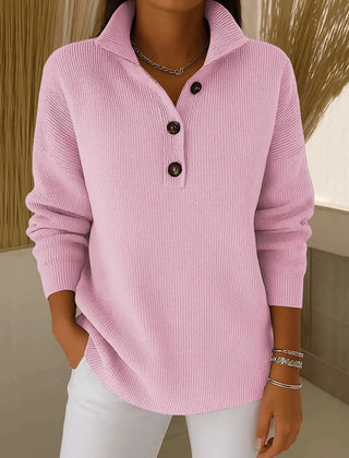 Florence | V-Neck Polo Jumper