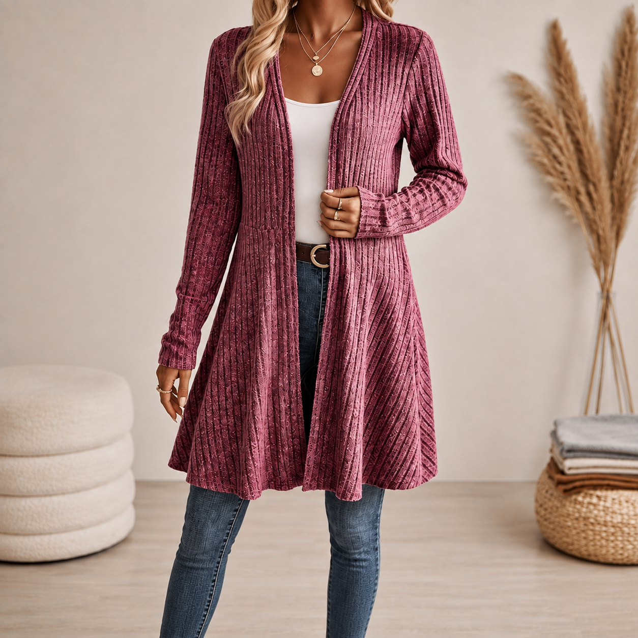 Varenna | Open-Front Cardigan