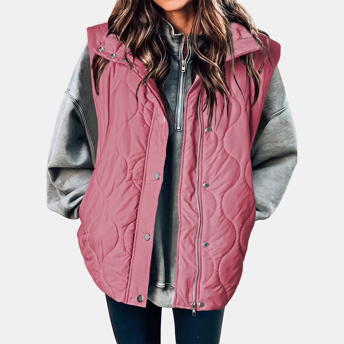 Hailey | Hooded Puffer Gilet