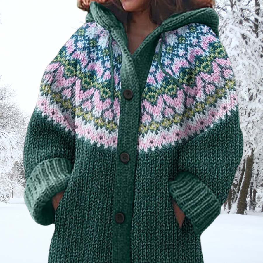 Jessica | Textured Open-Knit Cardigan