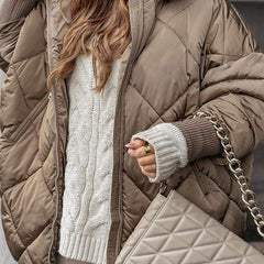 Rachel | Elegant Check Coat