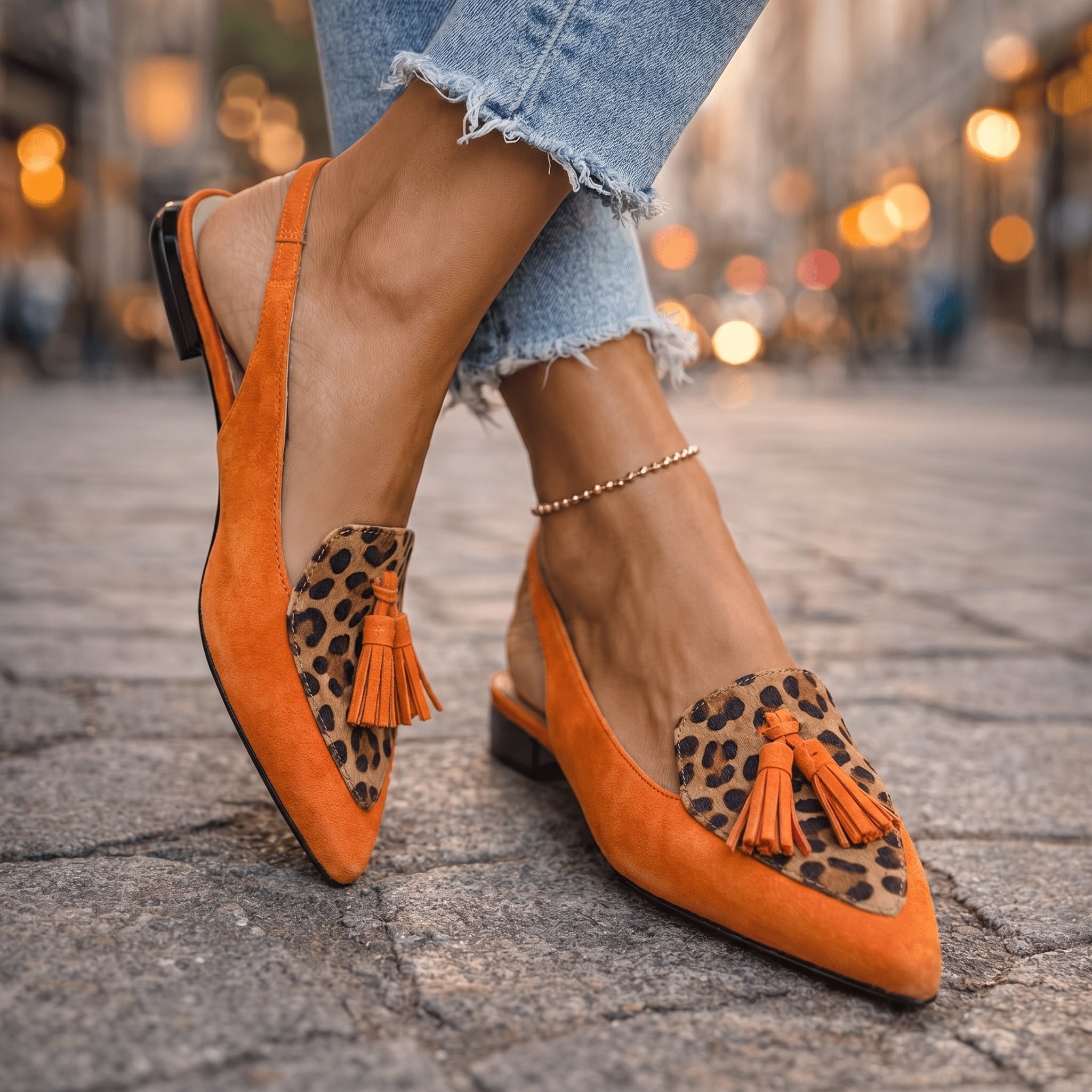 Eliza | Slingback Loafers