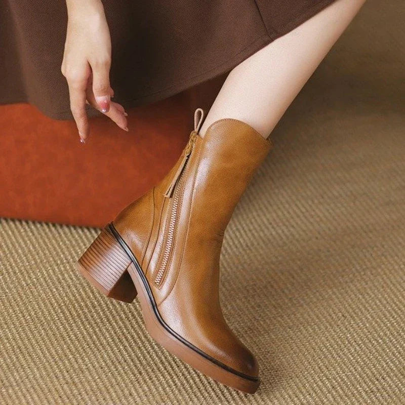 Selene | Heeled Ankle Boots