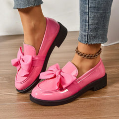 Kelis | Leather-Look Loafers