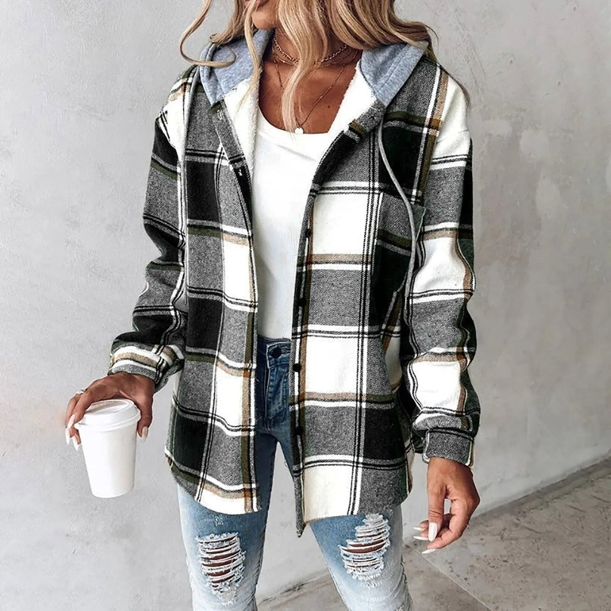 Élise | Hooded Overshirt