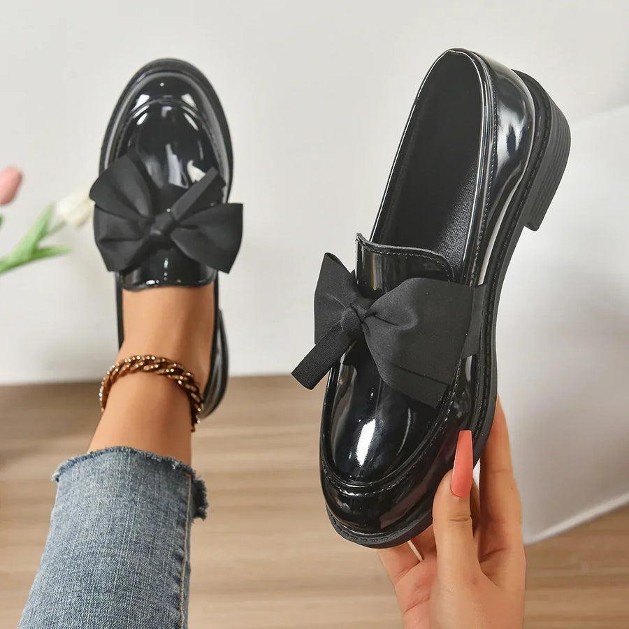 Kelis | Leather-Look Loafers