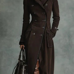 Georgina | Belted Longline Trench Coat