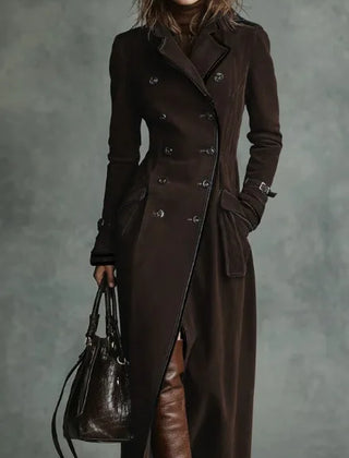 Georgina | Belted Longline Trench Coat