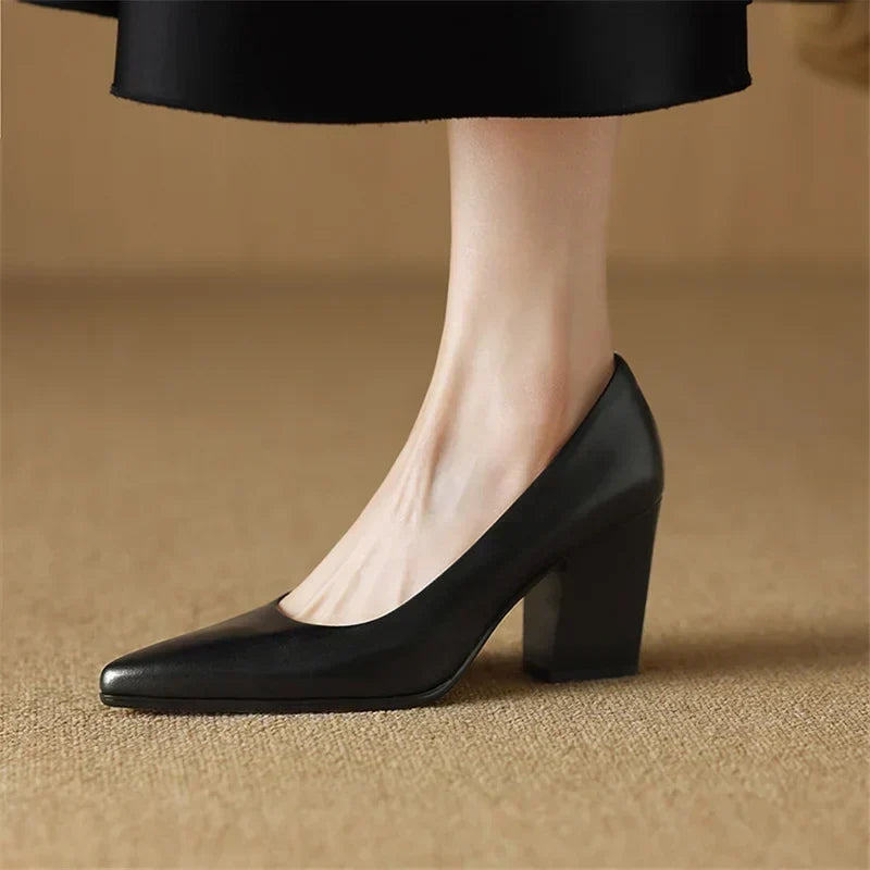 Zella | Leather-Look Heels