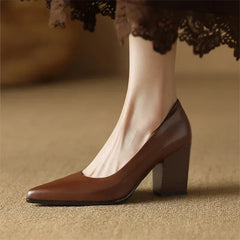 Zella | Leather-Look Heels