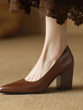Zella | Leather-Look Heels