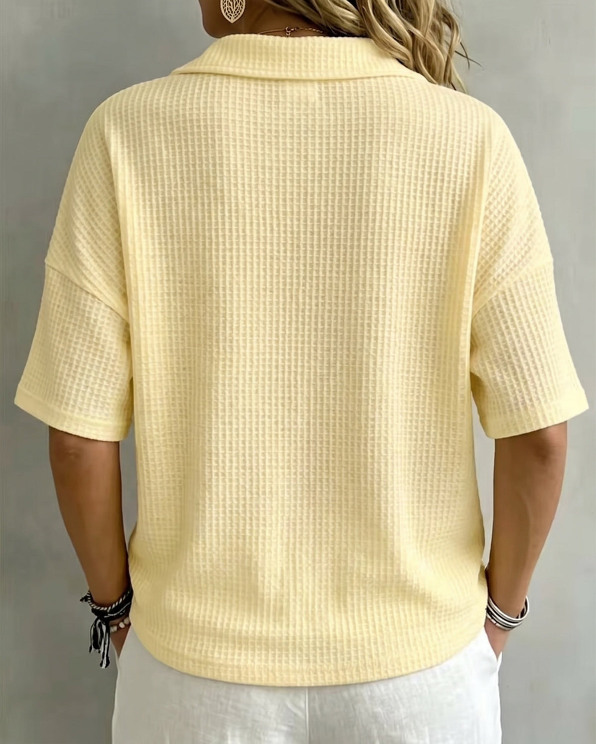 Maddison | Relaxed Polo Top