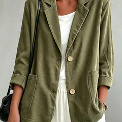 Greta | Relaxed Button Jacket