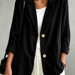 Greta | Relaxed Button Jacket