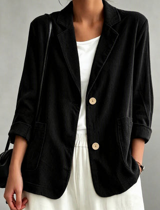 Greta | Relaxed Button Jacket