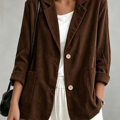 Greta | Relaxed Button Jacket