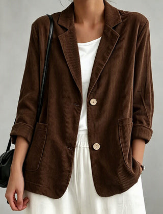 Greta | Relaxed Button Jacket