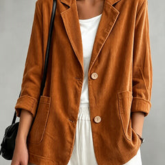 Greta | Relaxed Button Jacket