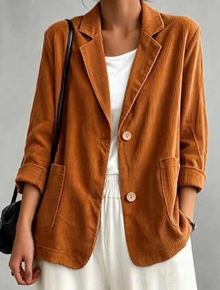 Greta | Relaxed Button Jacket