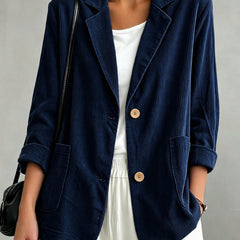 Greta | Relaxed Button Jacket
